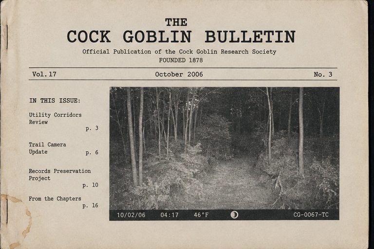 Vol. 17 No. 3, October 2006 newsletter cover
